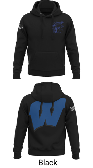 Hoodie, James B Hunt High School Football, Football, Teamtime, Team time, sublimation, custom sports apparel, team uniforms, spirit wear, spiritwear, sports uniforms, custom shirts, team store, custom team store, fundraiser sports, apparel fundraiser