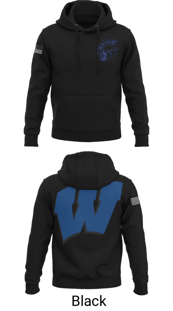 Hoodie, James B Hunt High School Football, Football, Teamtime, Team time, sublimation, custom sports apparel, team uniforms, spirit wear, spiritwear, sports uniforms, custom shirts, team store, custom team store, fundraiser sports, apparel fundraiser