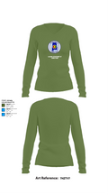 Alabama Department of Corrections 68414517 Women's Long Sleeve V-neck Shirt - 40