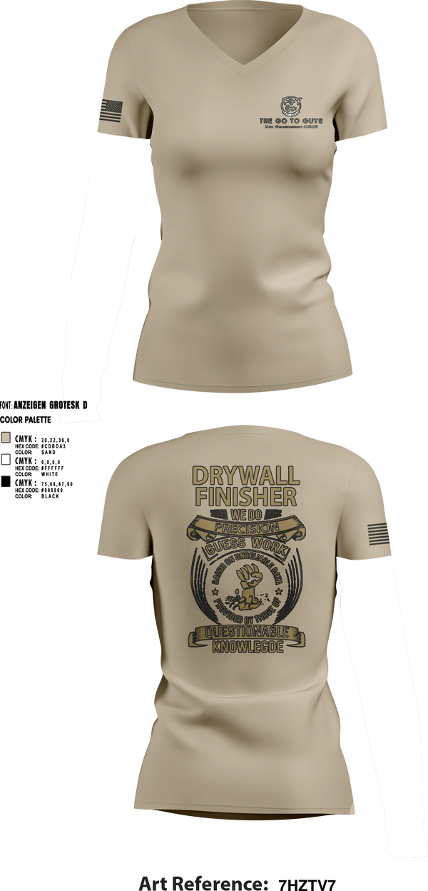 Womens Short Sleeve Vneck Shirt, The Go To Guys, , Teamtime, Team time, sublimation, custom sports apparel, team uniforms, spirit wear, spiritwear, sports uniforms, custom shirts, team store, custom team store, fundraiser sports, apparel fundraiser