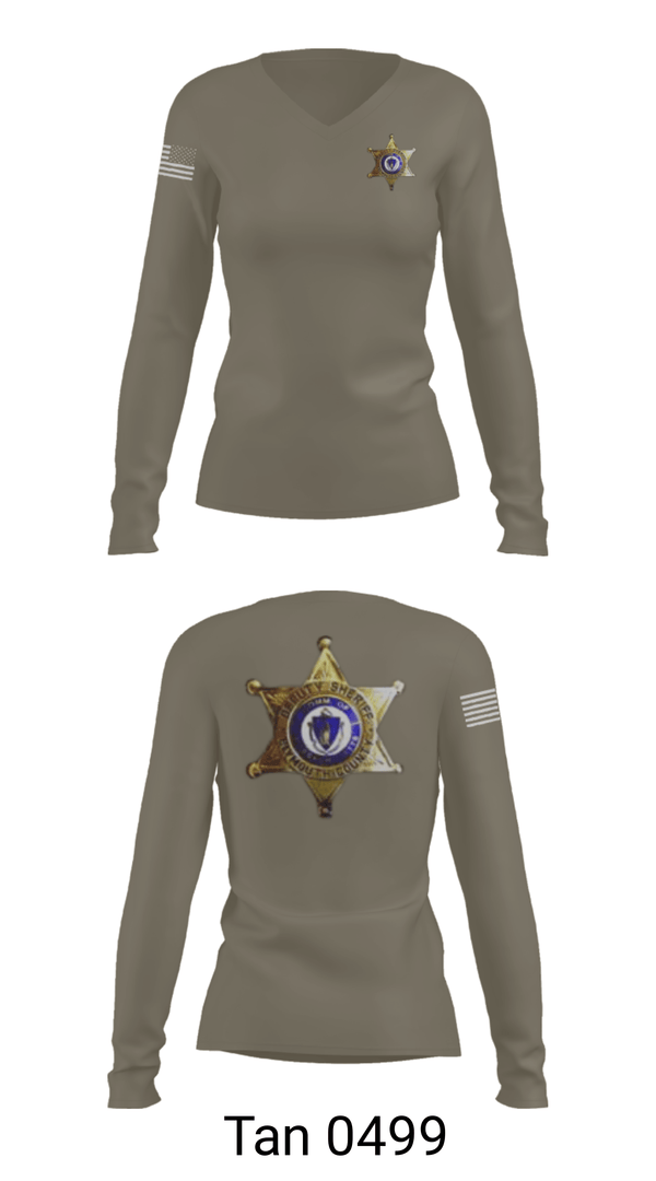 Women's Long Sleeve Vneck Shirt, ICE, , Teamtime, Team time, sublimation, custom sports apparel, team uniforms, spirit wear, spiritwear, sports uniforms, custom shirts, team store, custom team store, fundraiser sports, apparel fundraiser