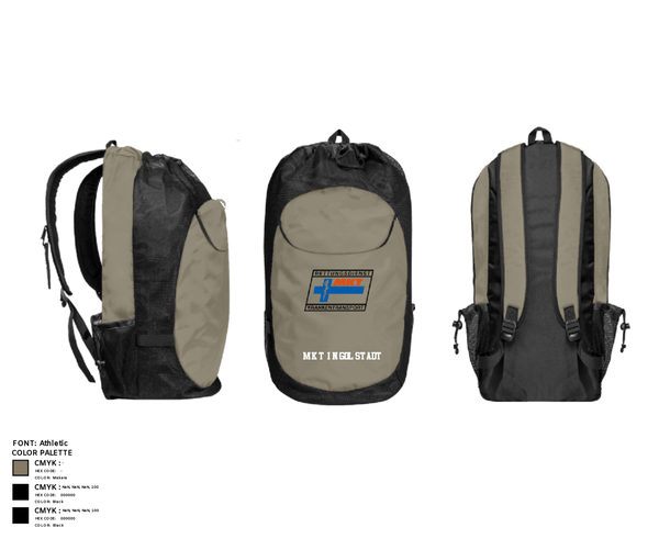 Gear Bag, MKT Ingolstadt, Fire Department, Teamtime, Team time, sublimation, custom sports apparel, team uniforms, spirit wear, spiritwear, sports uniforms, custom shirts, team store, custom team store, fundraiser sports, apparel fundraiser