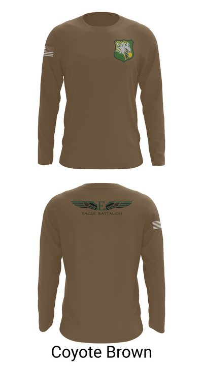 EASTERN MICHIGAN UNIVERSITY ROTC 943753 Long Sleeve Performance Shirt 6