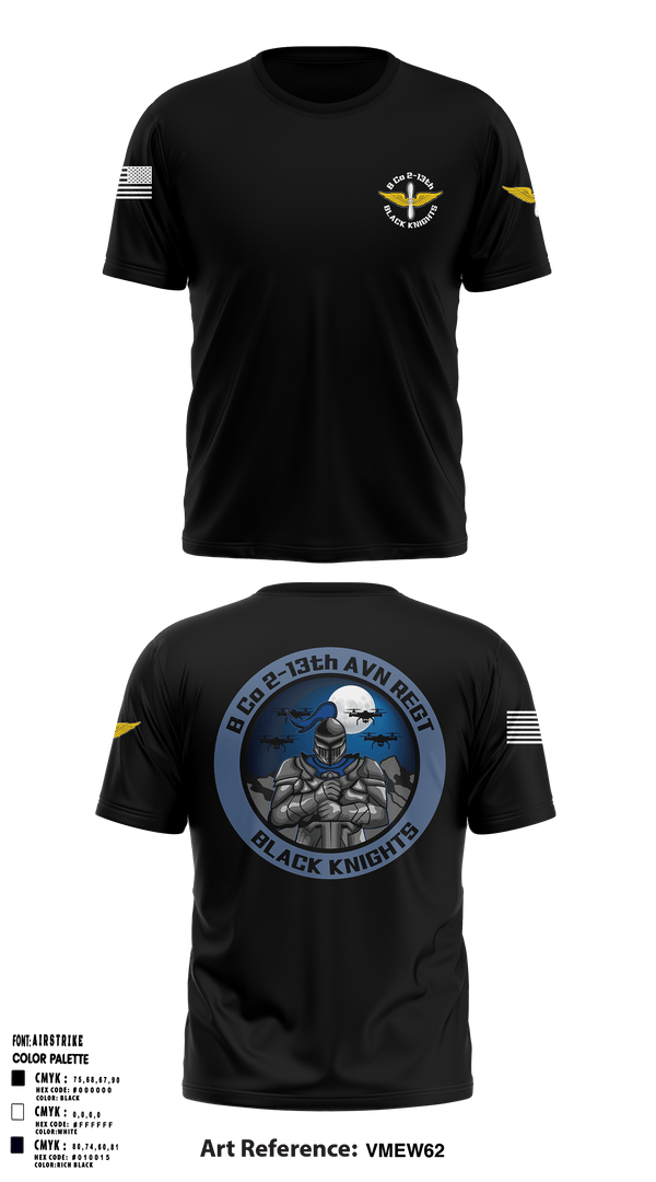 Short Sleeve Performance Shirt, Bravo Company, 2-13th AVN REGT, Army, Teamtime, Team time, sublimation, custom sports apparel, team uniforms, spirit wear, spiritwear, sports uniforms, custom shirts, team store, custom team store, fundraiser sports, apparel fundraiser