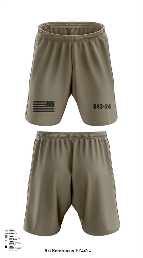 Athletic Shorts With Pockets, U43-24, Army, Teamtime, Team time, sublimation, custom sports apparel, team uniforms, spirit wear, spiritwear, sports uniforms, custom shirts, team store, custom team store, fundraiser sports, apparel fundraiser