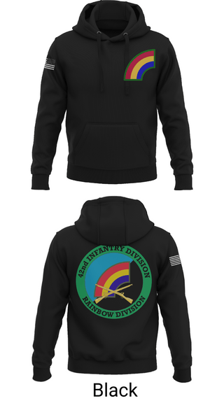 Hoodie, 42nd ID, Army, Teamtime, Team time, sublimation, custom sports apparel, team uniforms, spirit wear, spiritwear, sports uniforms, custom shirts, team store, custom team store, fundraiser sports, apparel fundraiser
