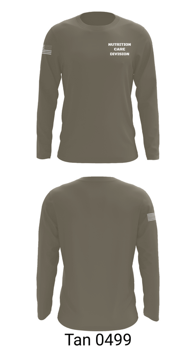 NUTRITION CARE DIVISION 12650051 Long Sleeve Performance Shirt - 66