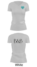 Bark & Bougie LV 23492221 Women's Short Sleeve V-neck Shirt - 19