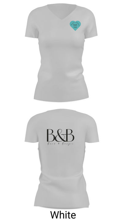 Bark & Bougie LV 23492221 Women's Short Sleeve V-neck Shirt - 19