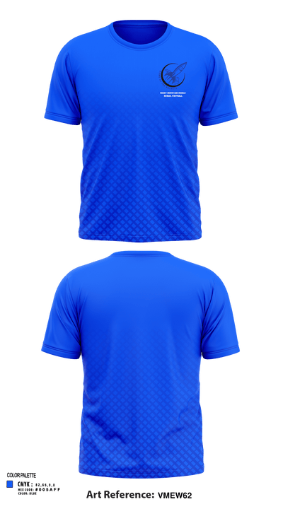 Rocky Mountain Middle School Football 60306289 Short Sleeve Performance Shirt - 117