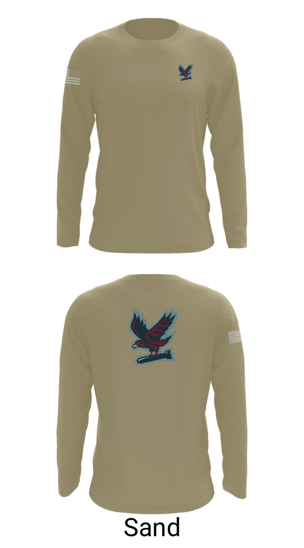 Long Sleeve Performance Shirt, Hawksquad, Air Force, Teamtime, Team time, sublimation, custom sports apparel, team uniforms, spirit wear, spiritwear, sports uniforms, custom shirts, team store, custom team store, fundraiser sports, apparel fundraiser