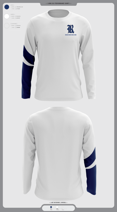 Ringgold High School Cheer 51268612 Long Sleeve Performance Shirt - 39