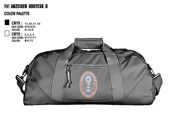 Duffle Bag, 95th WMD CST, National Guard, Teamtime, Team time, sublimation, custom sports apparel, team uniforms, spirit wear, spiritwear, sports uniforms, custom shirts, team store, custom team store, fundraiser sports, apparel fundraiser