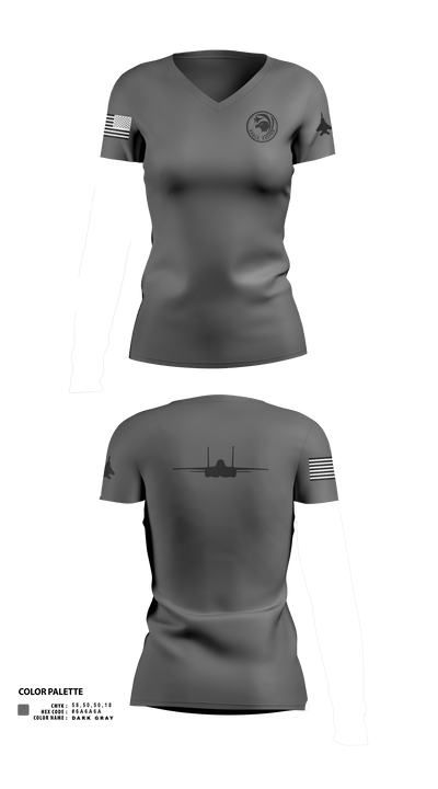 Strike Eagle Keeper Women's Short Sleeve V-neck Shirt - 1