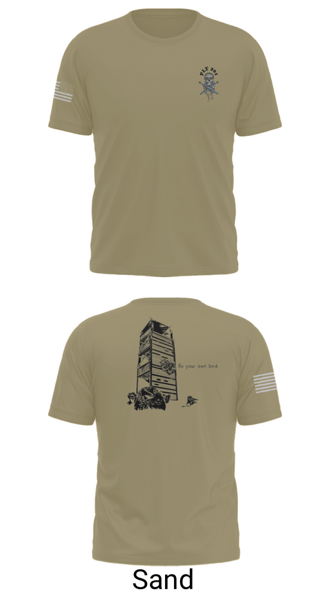 Old School Cotton Feel Shirt, EODMU2 PLT 201, Navy, Teamtime, Team time, sublimation, custom sports apparel, team uniforms, spirit wear, spiritwear, sports uniforms, custom shirts, team store, custom team store, fundraiser sports, apparel fundraiser