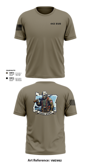 Short Sleeve Performance Shirt, 442 EUD, National Guard, Teamtime, Team time, sublimation, custom sports apparel, team uniforms, spirit wear, spiritwear, sports uniforms, custom shirts, team store, custom team store, fundraiser sports, apparel fundraiser