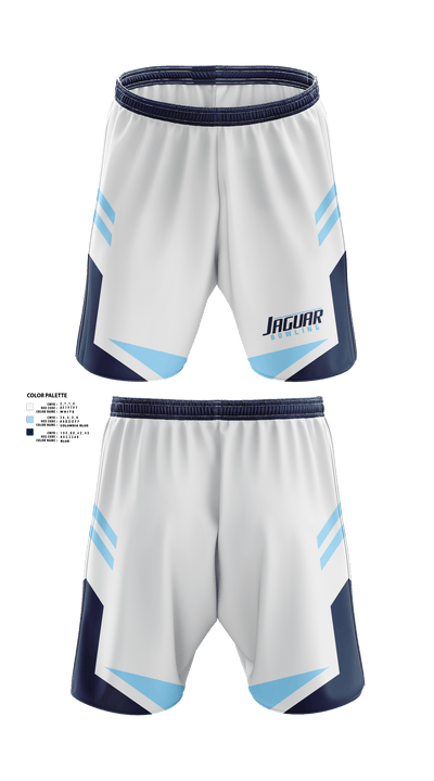 North Pike High School Bowling 1076129 Athletic Shorts With Pockets - 1