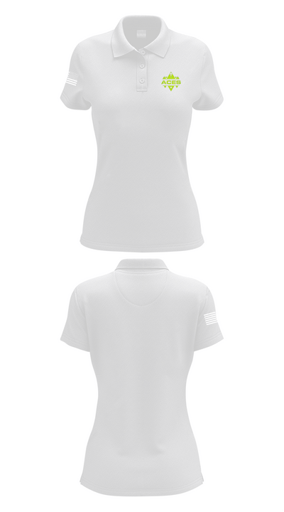 Georgia Aces 68978353 Women's Short Sleeve Performance Polo  - 17