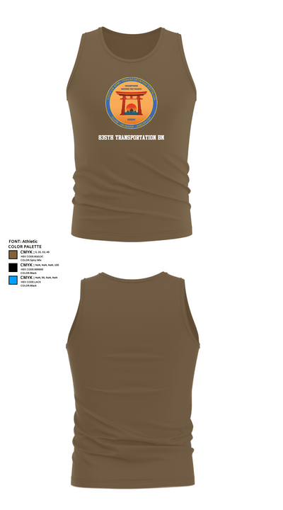 835th Transportation BN 83233683 Tank Top - 19
