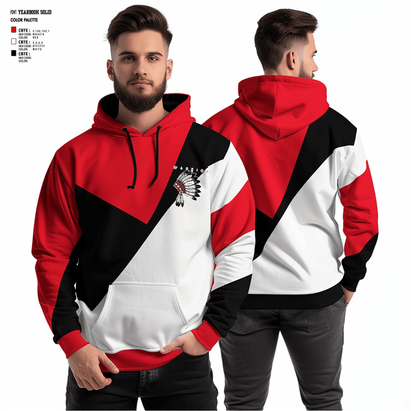 Hoodie, Kootenai Junior High School, Men's Volleyball, Teamtime, Team time, sublimation, custom sports apparel, team uniforms, spirit wear, spiritwear, sports uniforms, custom shirts, team store, custom team store, fundraiser sports, apparel fundraiser