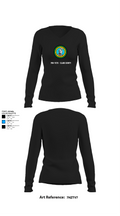 PNW Vets - Clark County 54348387 Women's Long Sleeve V-neck Shirt -1 22