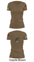 MS ADT SECFOR 6944936 Women's Short Sleeve V-neck Shirt - 8