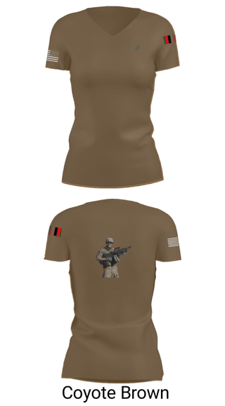 Womens Short Sleeve Vneck Shirt, MS ADT SECFOR, Army, Teamtime, Team time, sublimation, custom sports apparel, team uniforms, spirit wear, spiritwear, sports uniforms, custom shirts, team store, custom team store, fundraiser sports, apparel fundraiser