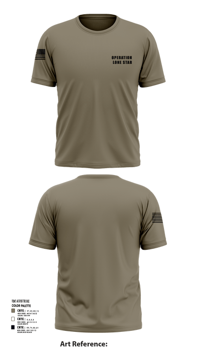 Operation lone star 69451561 Short Sleeve Performance Shirt - 101