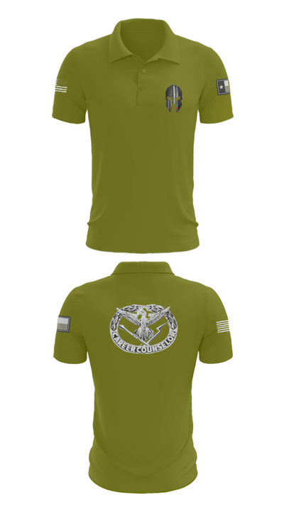 AREA 2, 12TH BN ARCG 57616910 Short Sleeve Performance Polo - 51