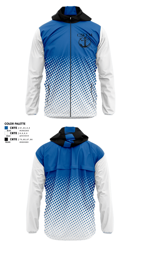 Windbreaker, Cudahy High School Swimming, Swimming, Teamtime, Team time, sublimation, custom sports apparel, team uniforms, spirit wear, spiritwear, sports uniforms, custom shirts, team store, custom team store, fundraiser sports, apparel fundraiser