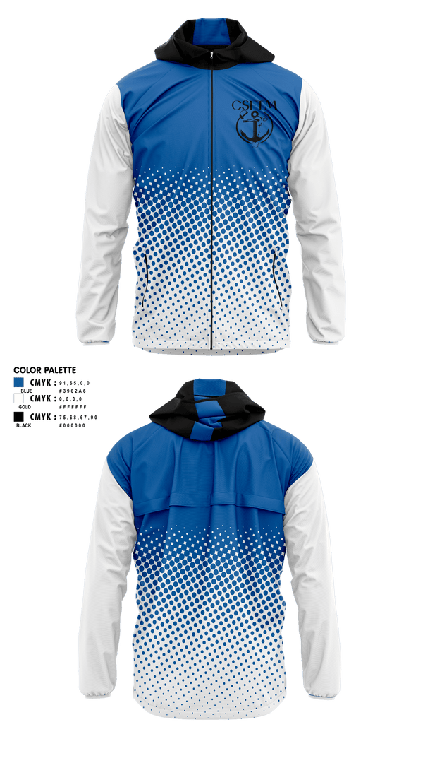Windbreaker, Cudahy High School Swimming, Swimming, Teamtime, Team time, sublimation, custom sports apparel, team uniforms, spirit wear, spiritwear, sports uniforms, custom shirts, team store, custom team store, fundraiser sports, apparel fundraiser