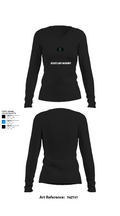 Heartland masonry 17058067 Women's Long Sleeve V-neck Shirt - 10