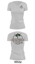 www.Tree-Works.de 32054649 Women's Short Sleeve V-neck Shirt - 19