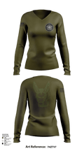 Lowndes County Sheriff’s Office Special Operations Division 52350448 Women's Long Sleeve V-neck Shirt - 105