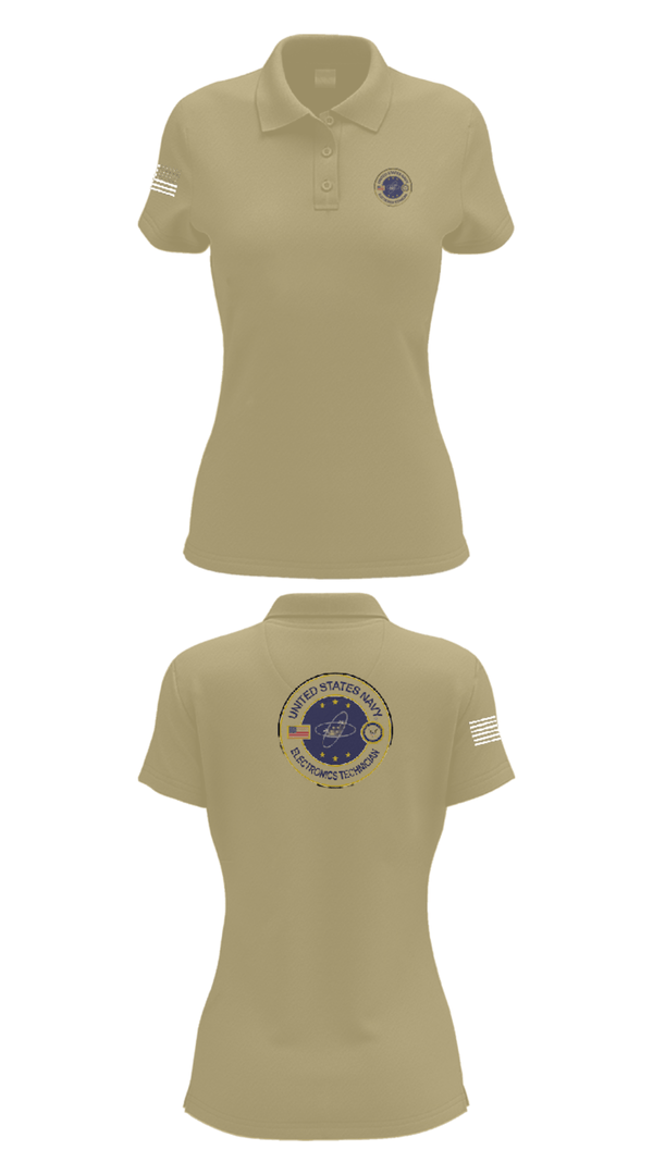 Womens Short Sleeve Performance Polo, USS AMERICA LHA6, Navy, Teamtime, Team time, sublimation, custom sports apparel, team uniforms, spirit wear, spiritwear, sports uniforms, custom shirts, team store, custom team store, fundraiser sports, apparel fundraiser