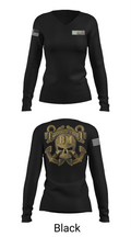 OD01 70309443 Women's Long Sleeve V-neck Shirt - 35