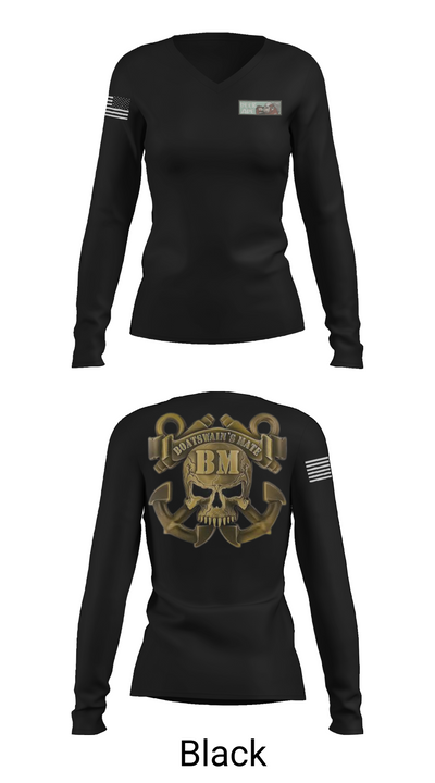 OD01 70309443 Women's Long Sleeve V-neck Shirt - 35