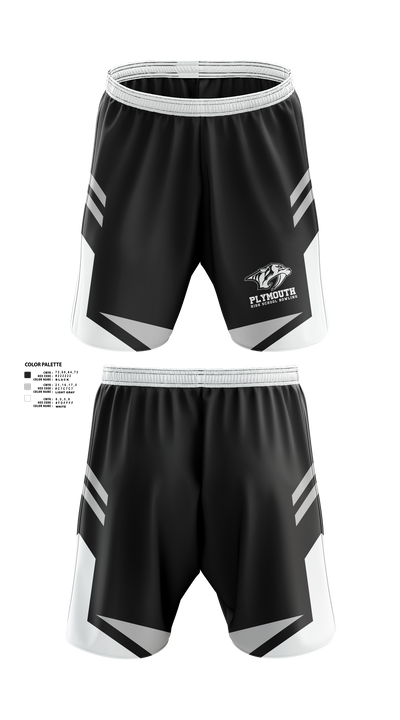 Plymouth Bowling 52990281 Athletic Shorts With Pockets - 50