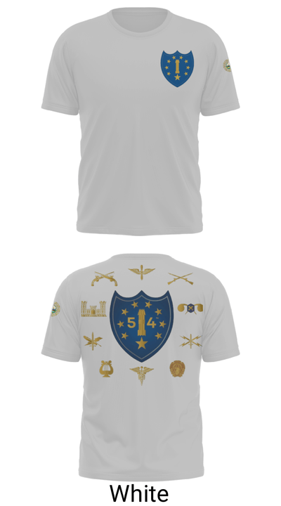 54th Troop Command 65644281 Short Sleeve Performance Shirt - 6