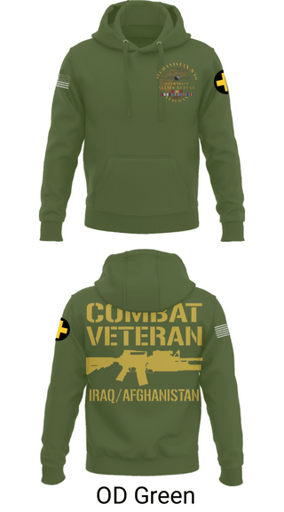 Hoodie, 33rd Infantry, Army, Teamtime, Team time, sublimation, custom sports apparel, team uniforms, spirit wear, spiritwear, sports uniforms, custom shirts, team store, custom team store, fundraiser sports, apparel fundraiser
