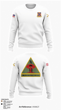 C BTRY 1/107 FA 56836205 Crew Neck Sweatshirt - 2