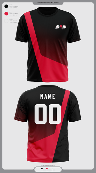 Short Sleeve Performance Shirt, Oaklandon Youth Organization, Baseball, Teamtime, Team time, sublimation, custom sports apparel, team uniforms, spirit wear, spiritwear, sports uniforms, custom shirts, team store, custom team store, fundraiser sports, apparel fundraiser