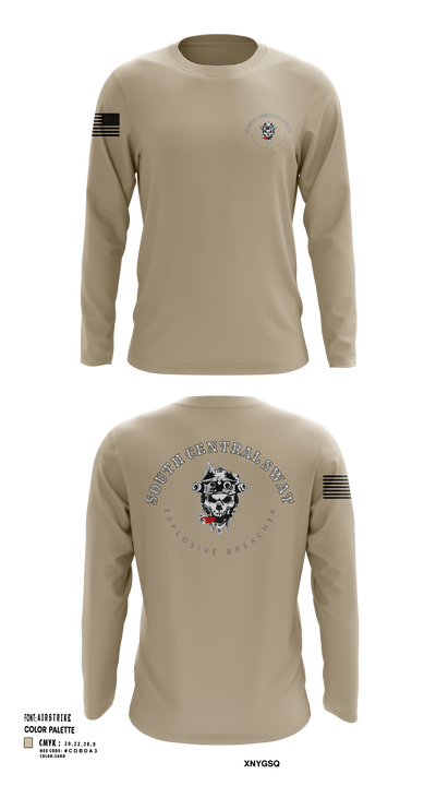 SCR SWAT 20912043 Long Sleeve Performance Shirt 102