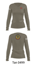 NMCB 25 CTG 56.2 1038255 Women's Long Sleeve V-neck Shirt - 73
