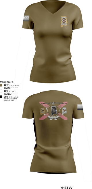Womens Short Sleeve Vneck Shirt, Narco Nook, Police, Teamtime, Team time, sublimation, custom sports apparel, team uniforms, spirit wear, spiritwear, sports uniforms, custom shirts, team store, custom team store, fundraiser sports, apparel fundraiser