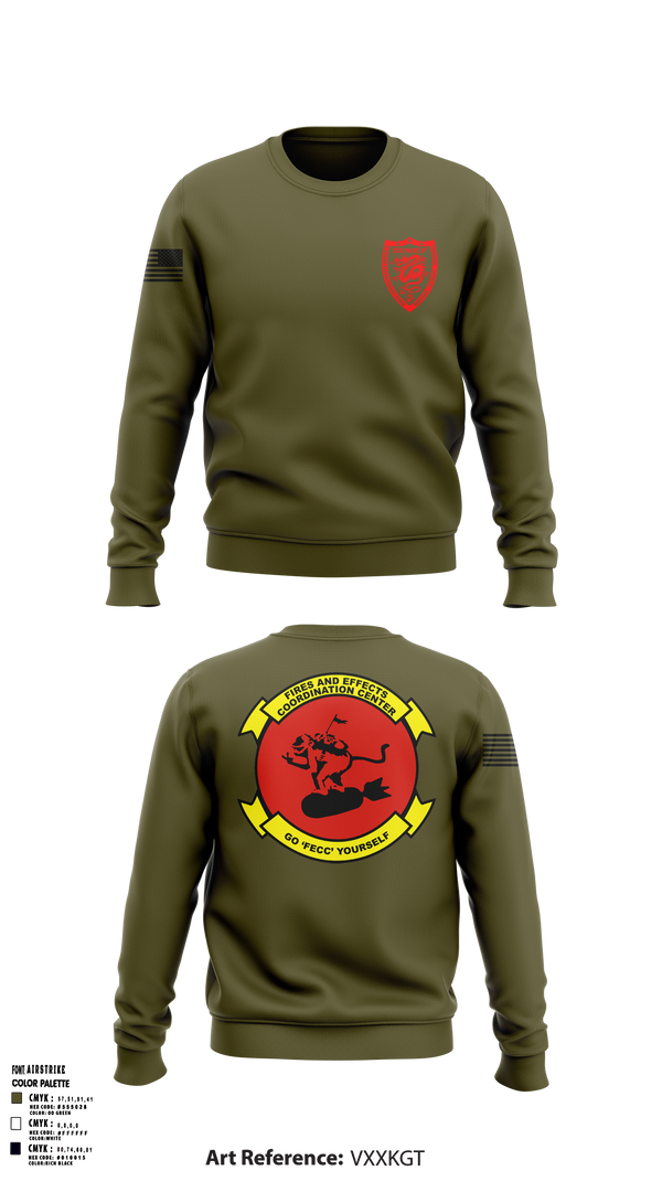 Crew Neck Sweatshirt, III MEF, Marines, Teamtime, Team time, sublimation, custom sports apparel, team uniforms, spirit wear, spiritwear, sports uniforms, custom shirts, team store, custom team store, fundraiser sports, apparel fundraiser