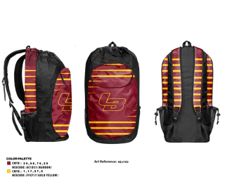 Gear Bag, Los Banos High School Cross Country, Cross Country, Teamtime, Team time, sublimation, custom sports apparel, team uniforms, spirit wear, spiritwear, sports uniforms, custom shirts, team store, custom team store, fundraiser sports, apparel fundraiser
