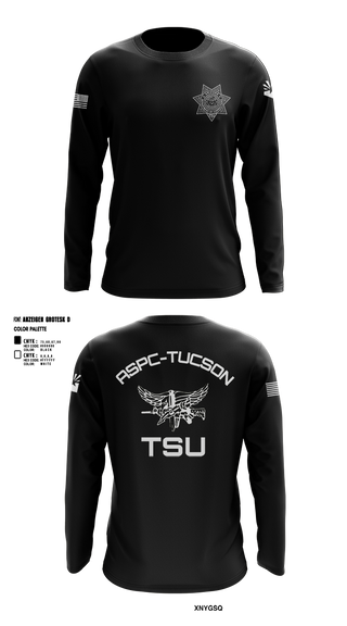 Long Sleeve Performance Shirt, TSU, Police, Teamtime, Team time, sublimation, custom sports apparel, team uniforms, spirit wear, spiritwear, sports uniforms, custom shirts, team store, custom team store, fundraiser sports, apparel fundraiser