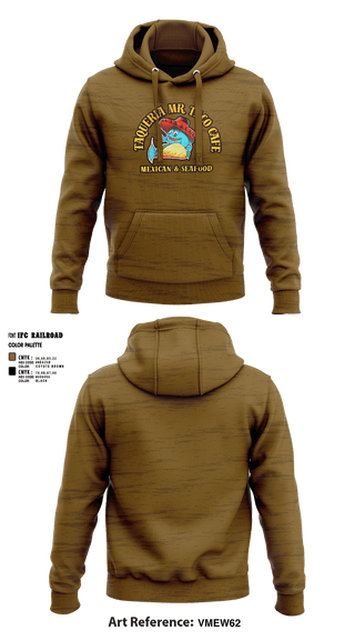 Hoodie, Taqueria Mr Taco Cafe Mexican & Seafood, , Teamtime, Team time, sublimation, custom sports apparel, team uniforms, spirit wear, spiritwear, sports uniforms, custom shirts, team store, custom team store, fundraiser sports, apparel fundraiser