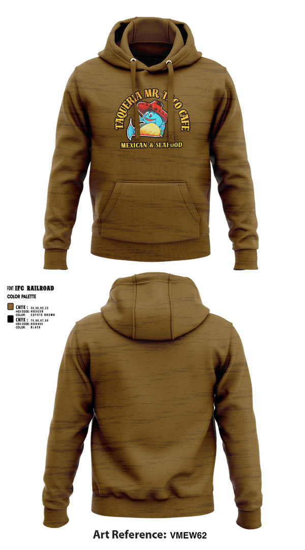 Hoodie, Taqueria Mr Taco Cafe Mexican & Seafood, , Teamtime, Team time, sublimation, custom sports apparel, team uniforms, spirit wear, spiritwear, sports uniforms, custom shirts, team store, custom team store, fundraiser sports, apparel fundraiser